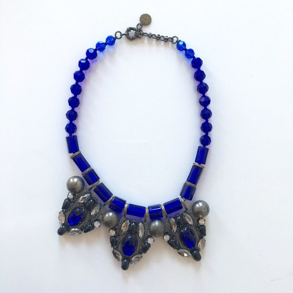 Dramatic Jeweled Statement Necklace